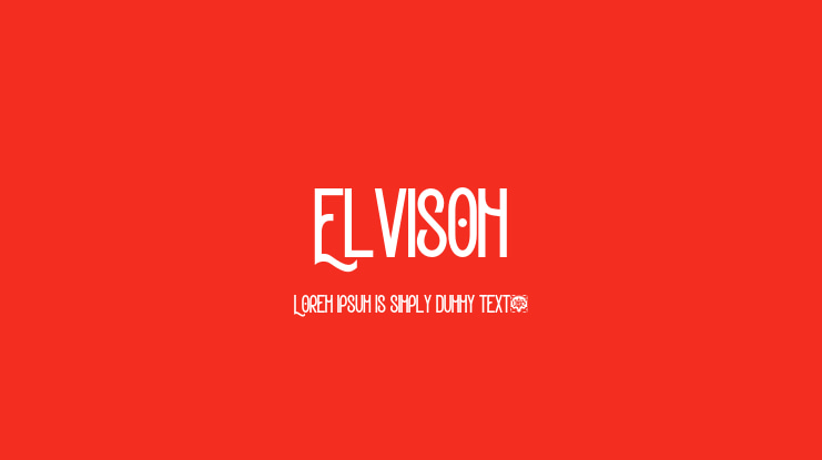 Elvison Font