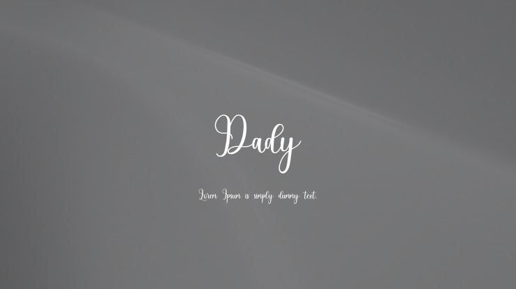 Dady Font