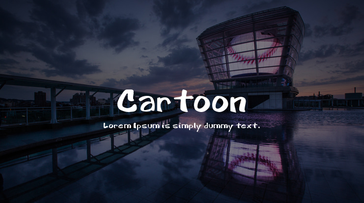 Cartoon Font