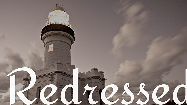 Redressed Font Family