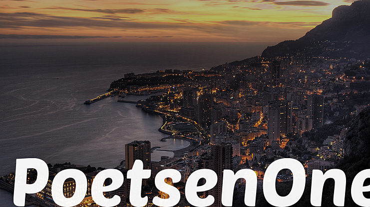 PoetsenOne Font Family