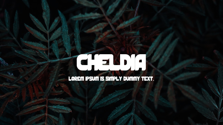 Cheldia Font