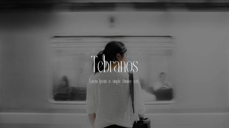 Tebranos Font