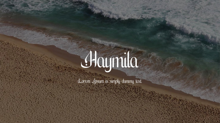 Haymila Font