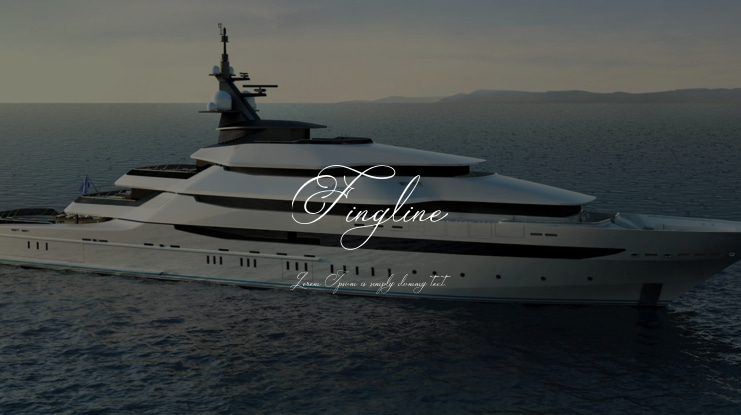 Fingline Font