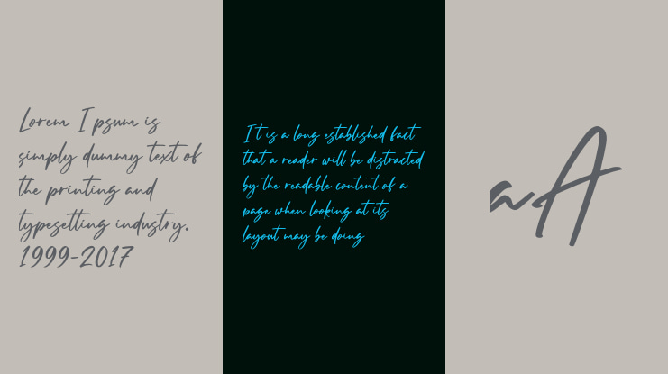 Jasson Gillen Personal Use Only Font