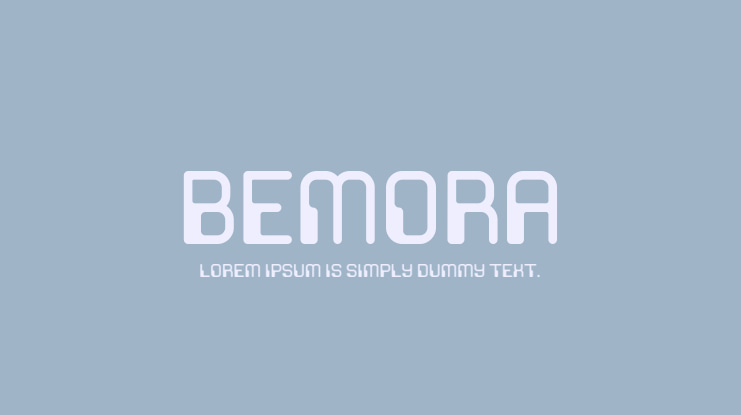 Bemora Font