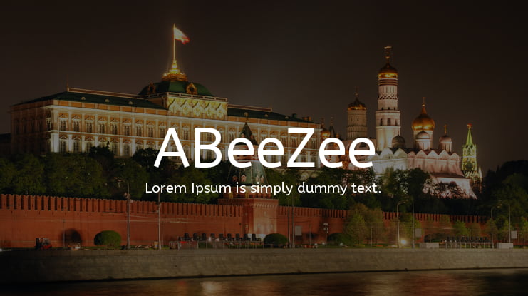 ABeeZee Font Family