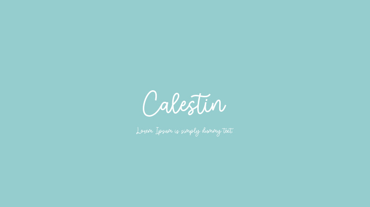 Calestin Font