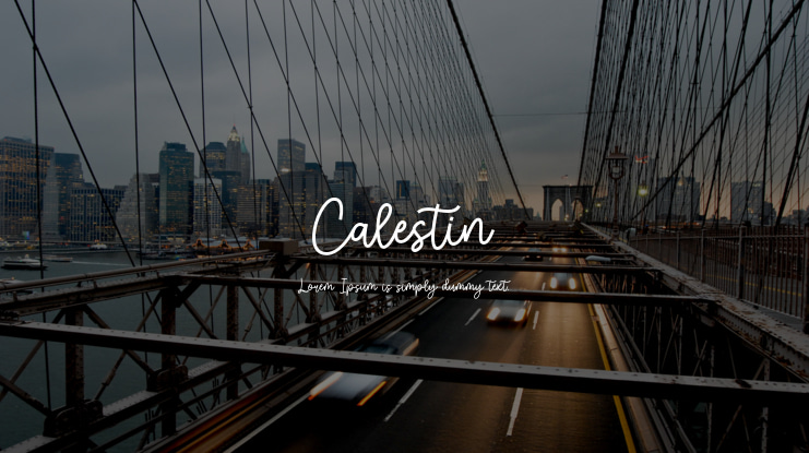 Calestin Font
