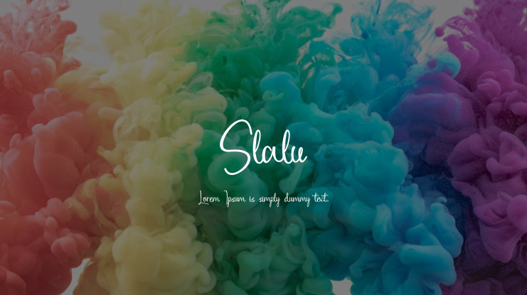 Slalu Font