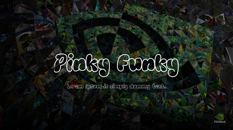 Pinky Funky Font