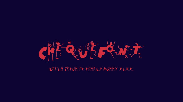 ChiquiFont Font