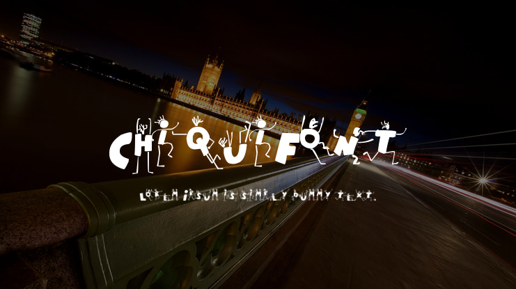ChiquiFont Font