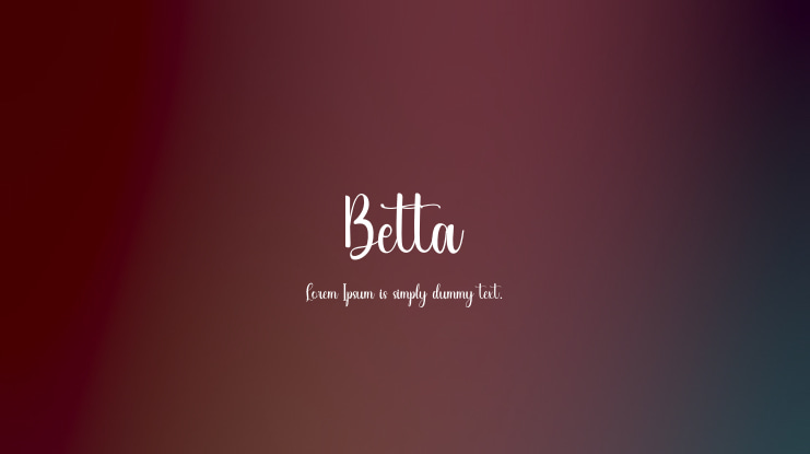 Betta Font