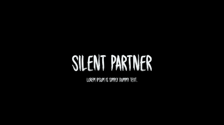 Silent Partner Font