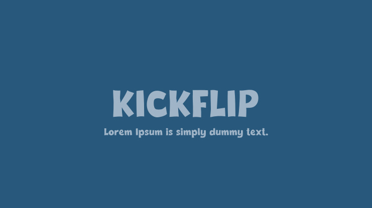 KICKFLIP Font