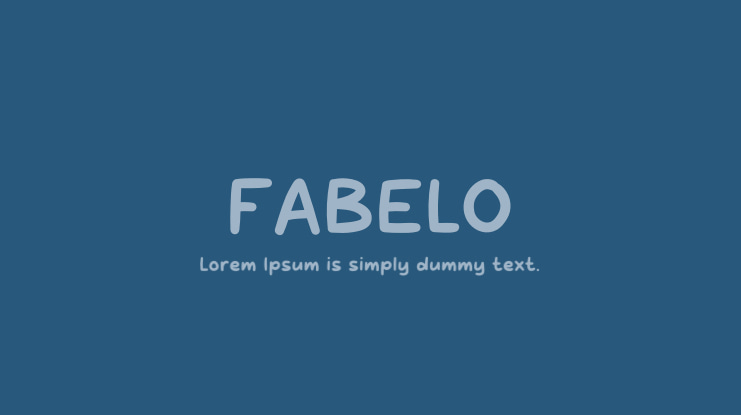 FABELO Font