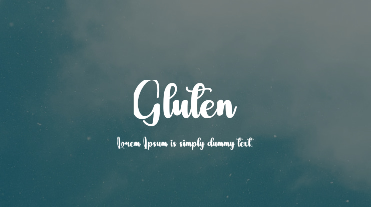 Gluten Font