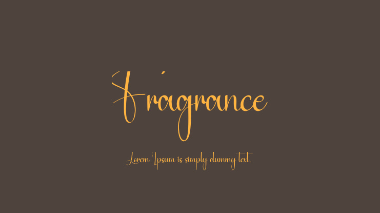 Fragrance Font