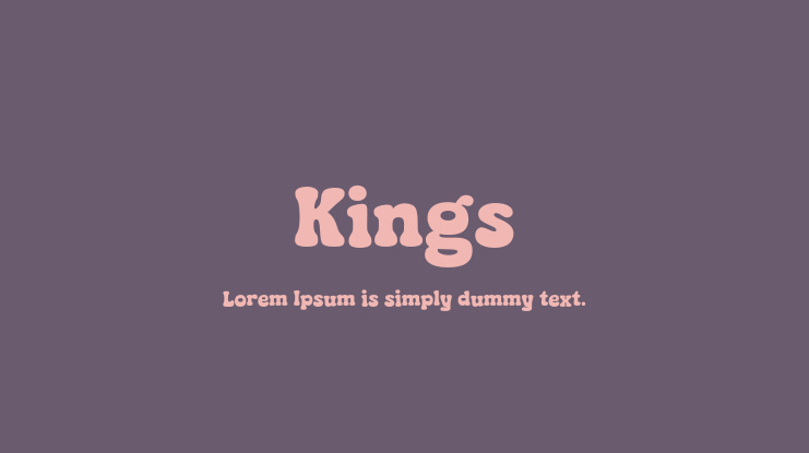 Kings Font