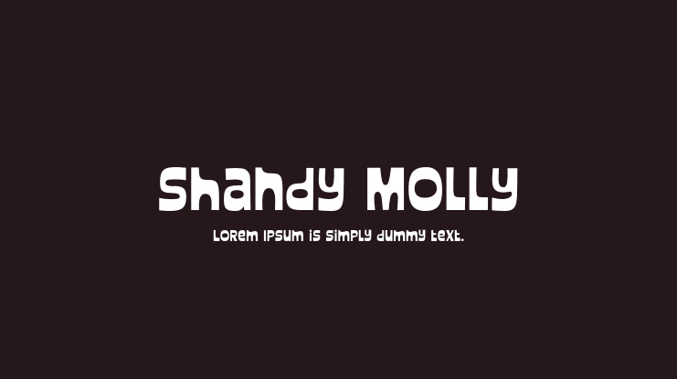 Shandy Molly Font