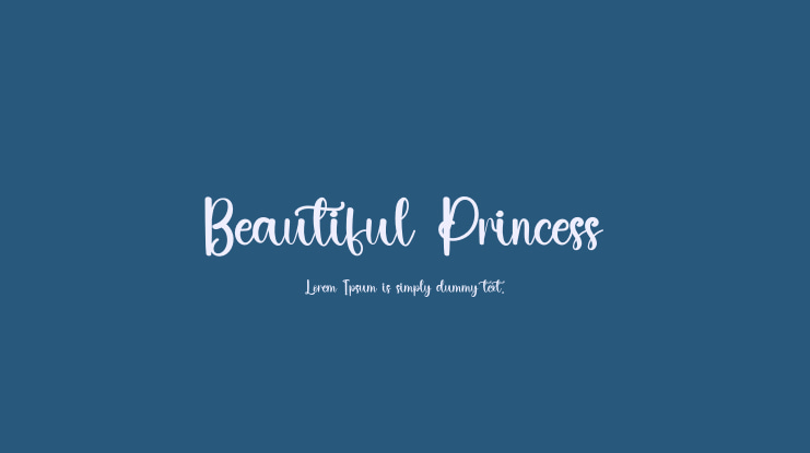 Beautiful Princess Font
