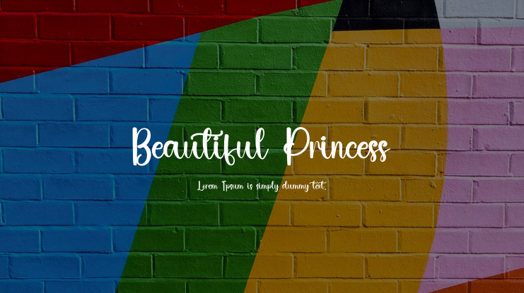 Beautiful Princess Font