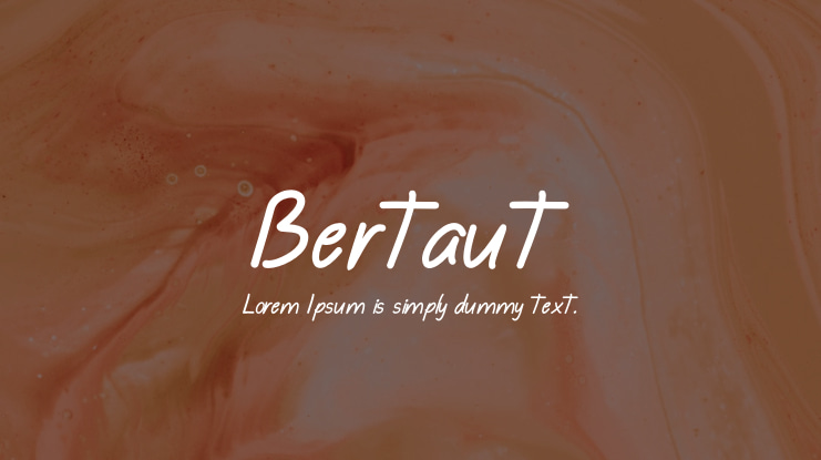 Bertaut Font