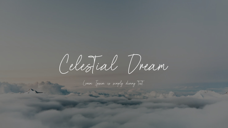 Celestial Dream Font