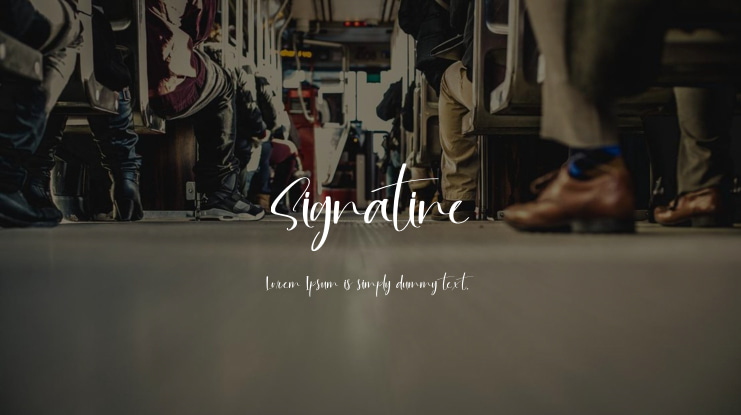 Signatine Font