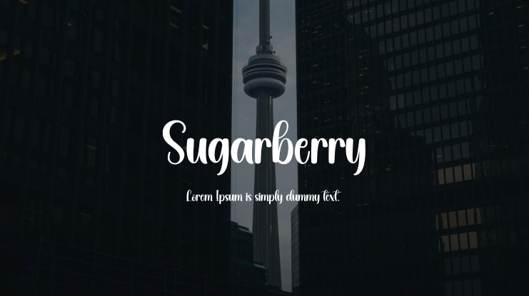 Sugarberry Font