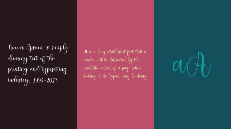 Thermal Script Font