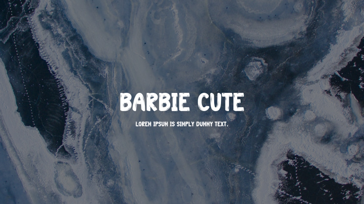 Barbie Cute Font
