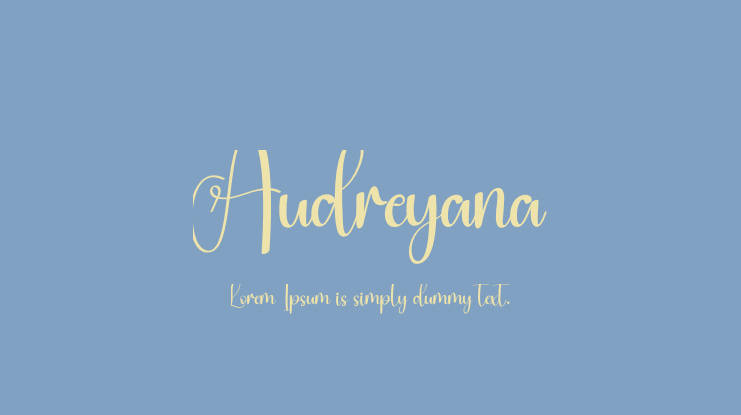 Audreyana Font