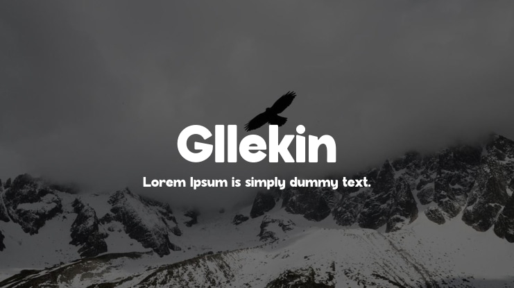 Gllekin Font