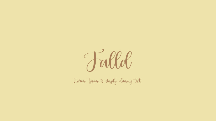 Talld Font