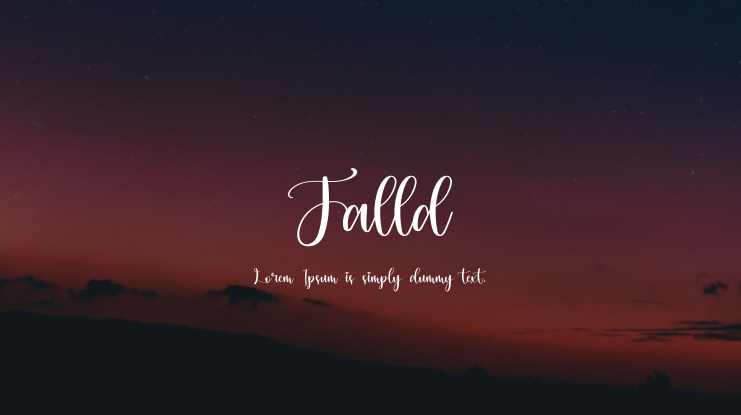 Talld Font