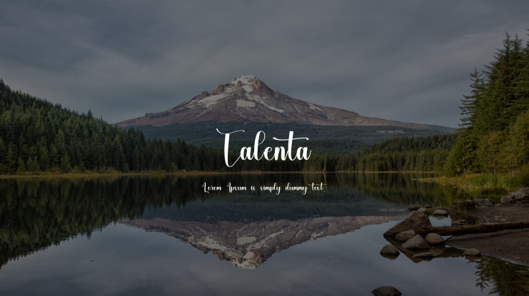 Talenta Font