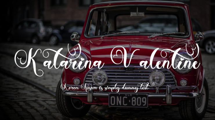 Katarina Valentine Font