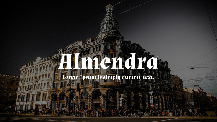 Almendra Font Family