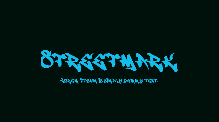 Streetmark Font Family