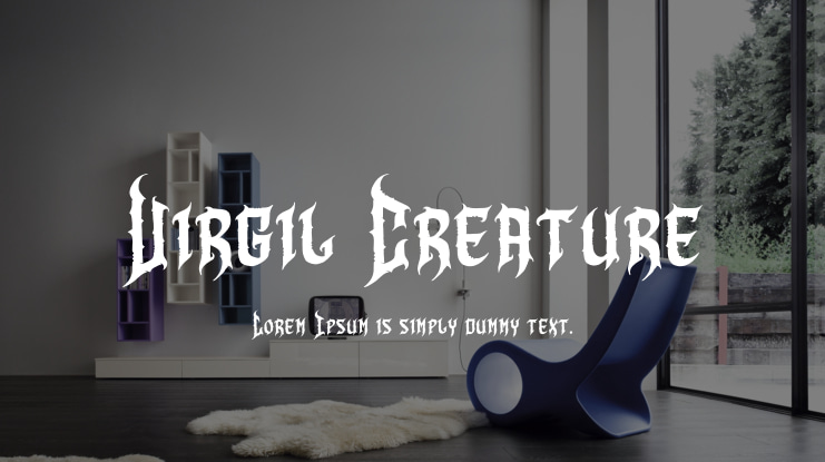 Virgil Creature Font