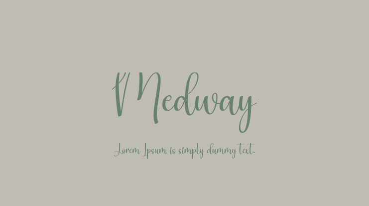 Medway Font