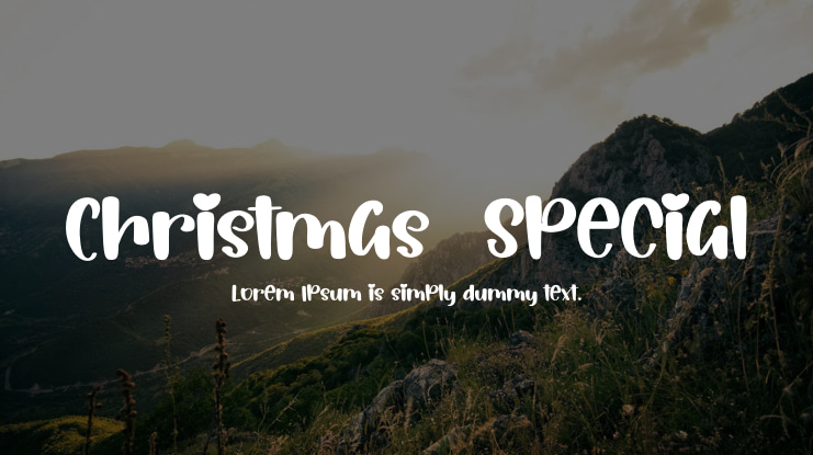 Christmas  Special Font