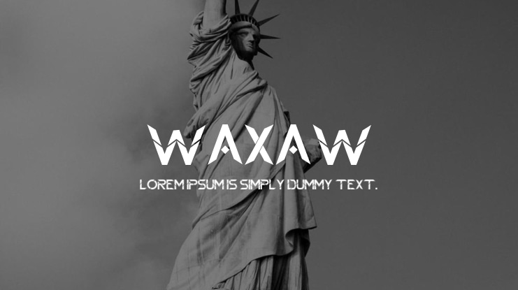 Waxaw Font