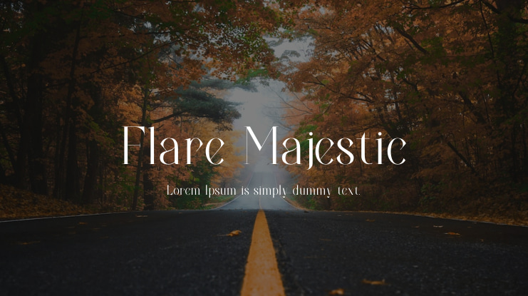 Flare Majestic Font Family