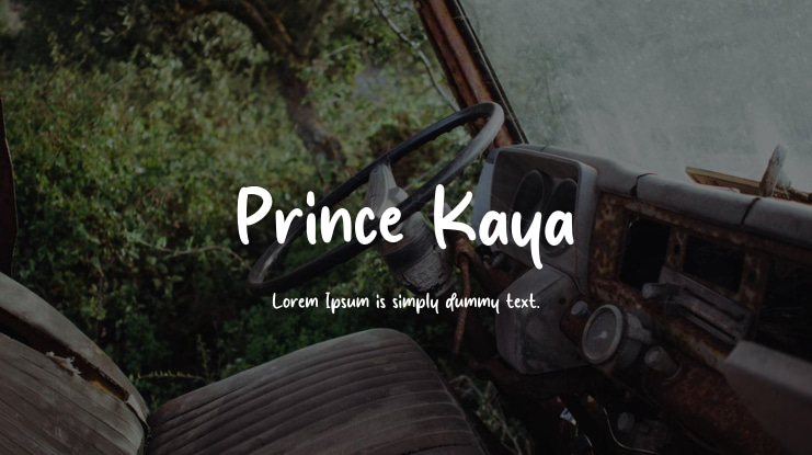 Prince Kaya Font