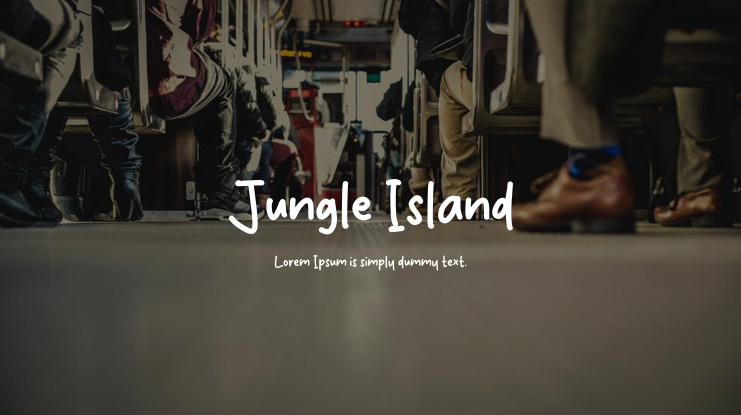 Jungle Island Font