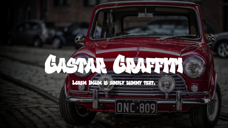 Gastar Graffiti Font Family